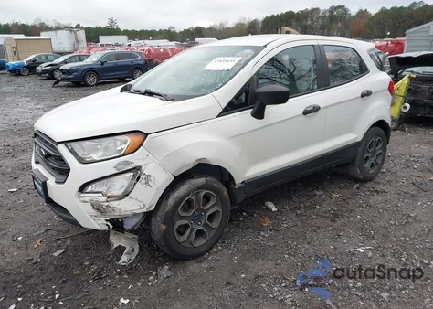 2018 Ford Ecosport S z USA, uszkodzony, nr VIN MAJ6P1SL6JC168413